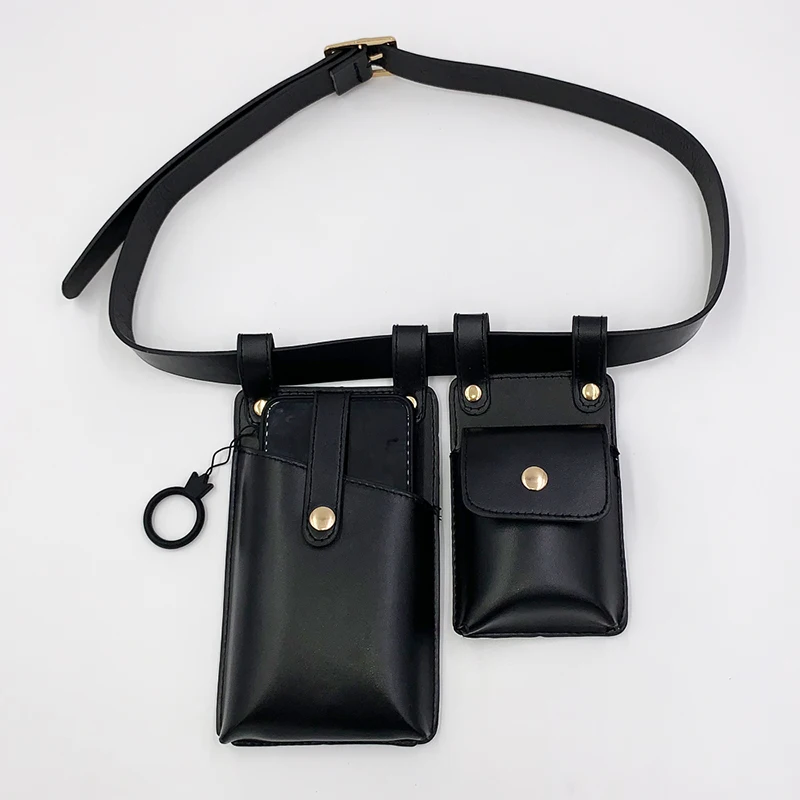 2021 New Two Piece Women's Bag Designer Belt Waist Bag Casual