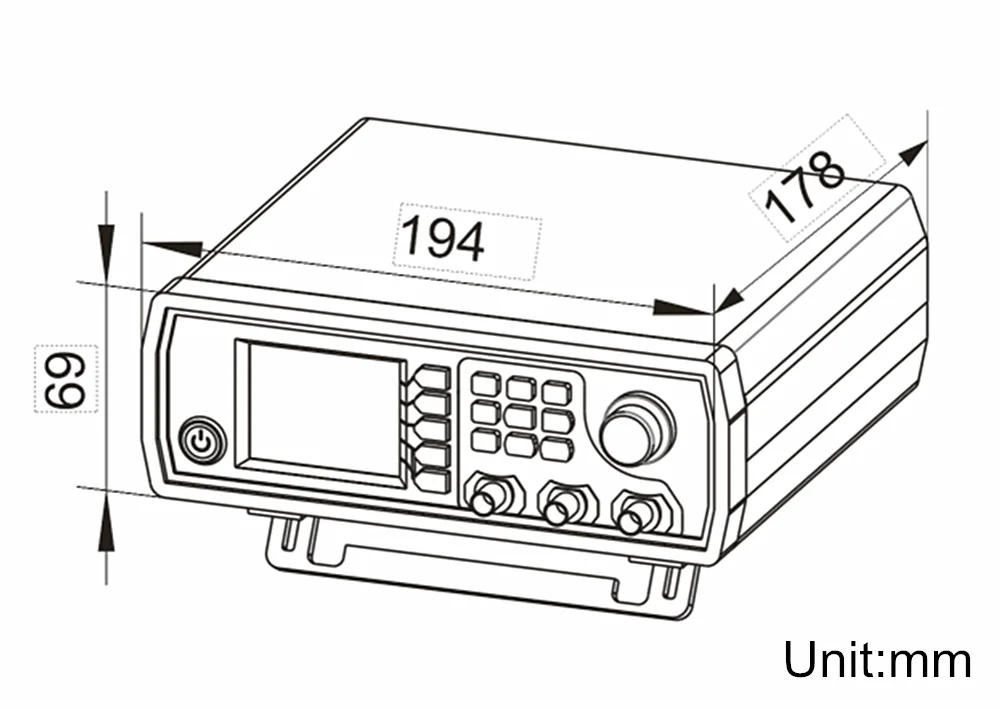 DS6600 15 M-60 MHZ Генератор сигналов цифровой контроль двухканальный DDS функция частота генератора сигнала метр произвольный