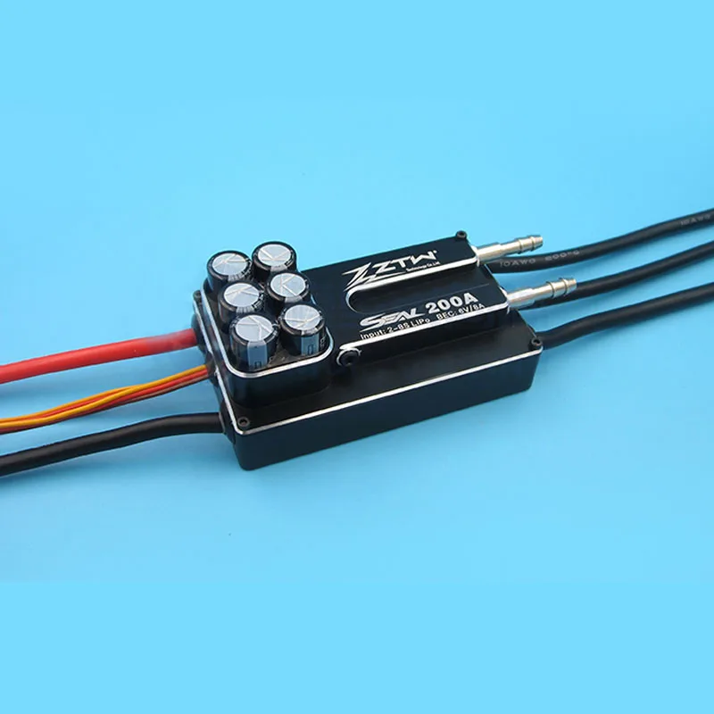1 шт. RC модель 200A 300A ZTW двойной способ бесщеточный ESC водяное охлаждение Водонепроницаемый Электронный регулятор скорости 2-8S 6-14S Lipo части
