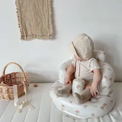 Siège gonflable pliable pour bébé, tabouret de canapé multifonctionnel pour enfants, chaise à coussin pour enfants 