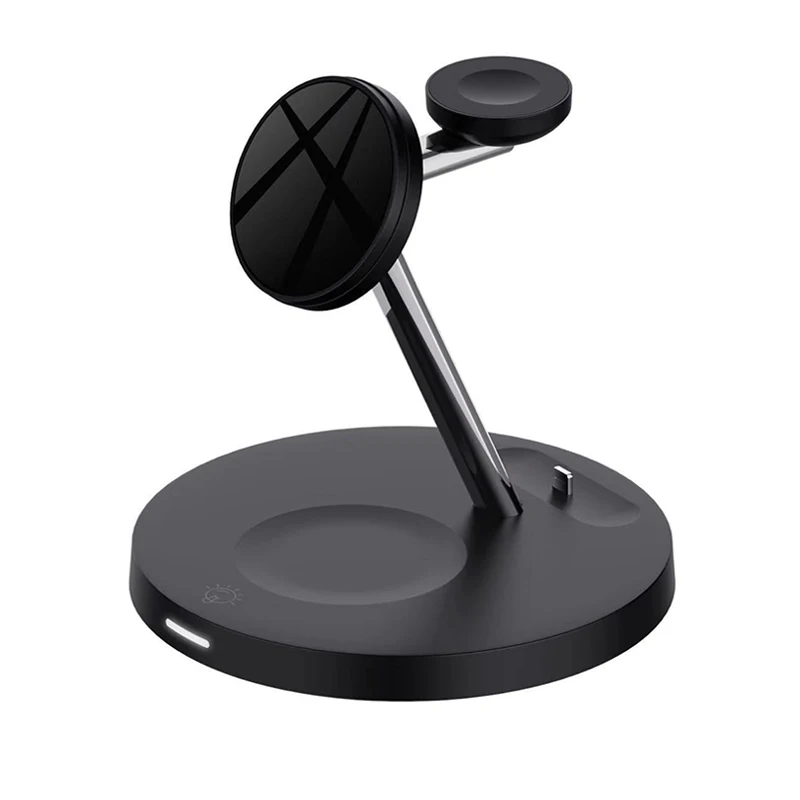 Fast Magnetic Wireless Chargers Stand for iPhone 13Pro Max 12 5 in 1 Wireless Charging Station for Apple Watch 7/AirPod Pro 2 3 usb charger 12v Chargers