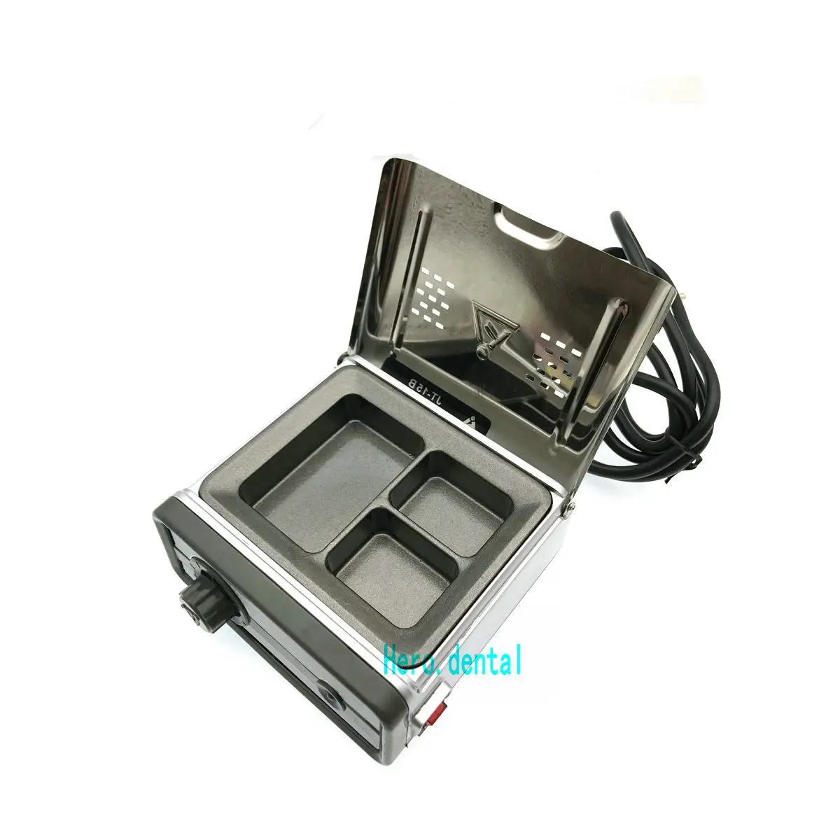 Dental Lab Equipment Wax Heater 3-well Wax Heating Analog Dipping Pot