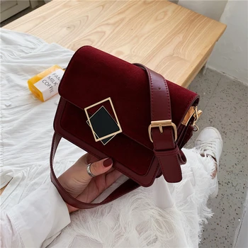 

Fashion Chic Lock Square Women Shoulder Bags Designer Mesenger Bag Luxury Matte Leather Crossbody Bags Ladies Small Flap Purses