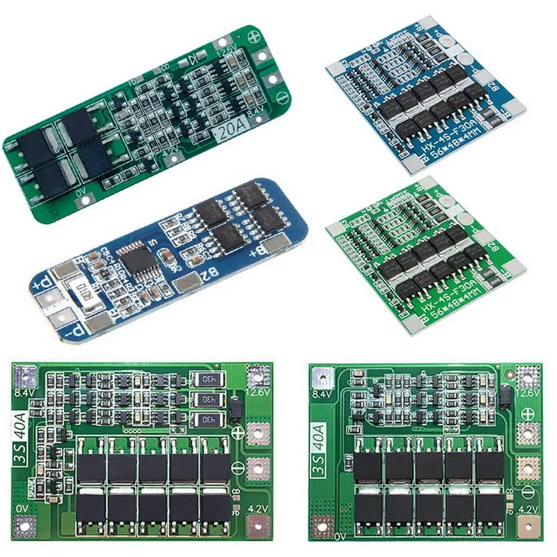 

10A 20A 25A 30A 40A Lithium Battery 18650 Charger For Drilling Rig Motor BMS Protection Board Lithium Polymer Battery Module ^*
