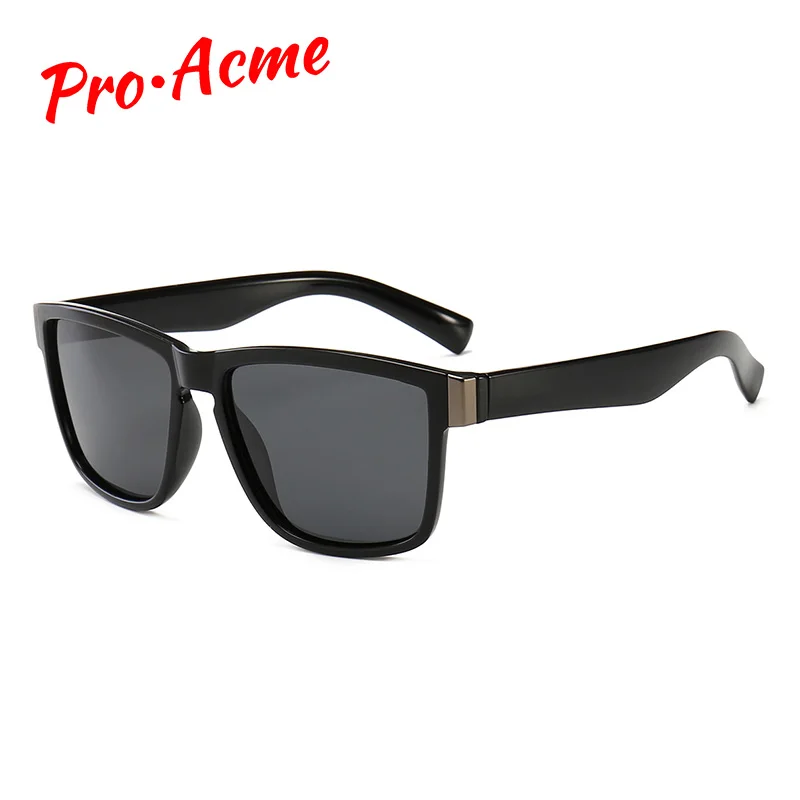 

Pro Acme Brand Design Classic Polarized Sunglasses Men Women Square Frame Sun Glasses for Driving Male Goggle 100% UV400 PA1256