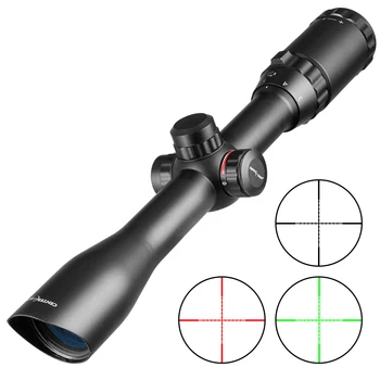 

Center Point 3-9x32 Tactical Optics Adjustab Red Green Mil Dot Illuminated Reticle Angled Integral Riflescopes For Air Gun