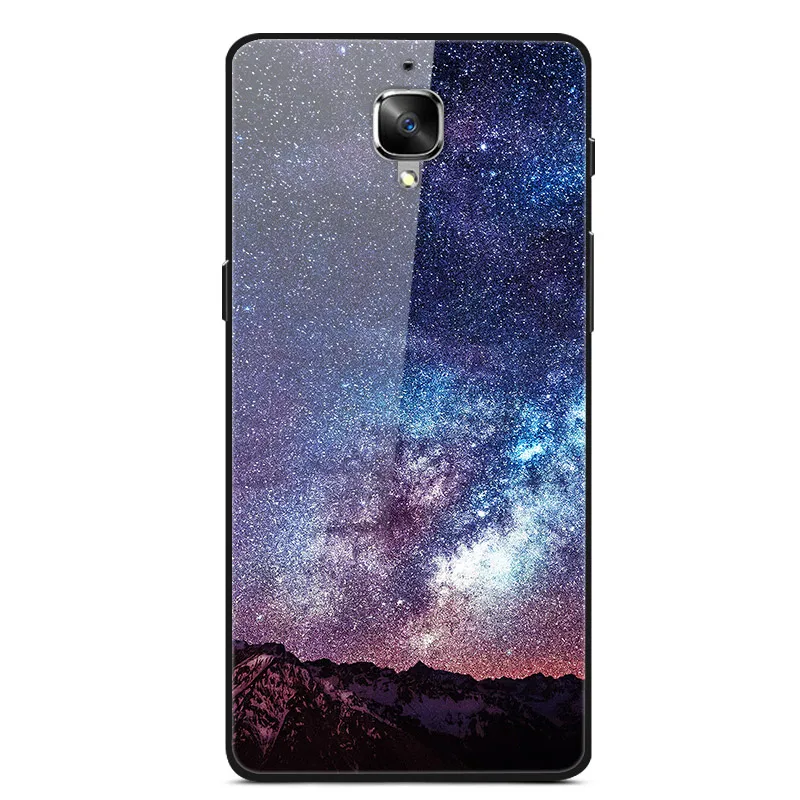 24 Для Oneplus 3T 3T чехол из закаленного стекла жесткий чехол для телефона для One plus 3 3T TPU бампер чехол s для Oneplus 3T Oneplus3T 3 - Цвет: 24