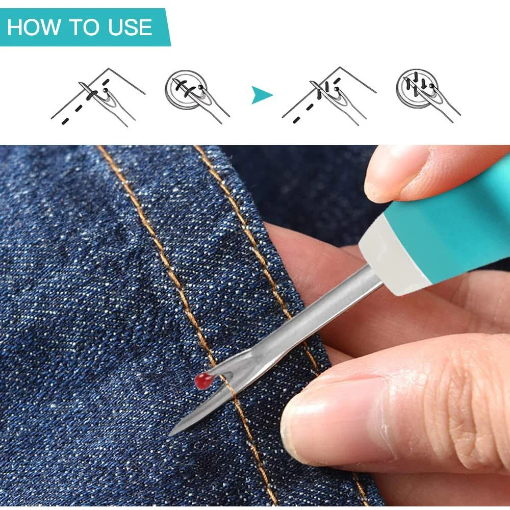 Sewing Seam Ripper Thread Seam Remover Stitch Unpicker Thread Cutter Tool  With Trimming Scissors Diy Quilting Sewing Tools - Printer Parts -  AliExpress