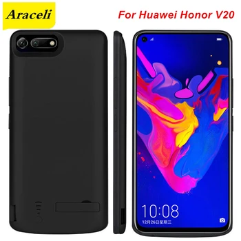 

6500 Mah For Huawei Honor V20 Battery Case Charger Case Smart Phone Cover Power Bank For Huawei Honor V20 Battery Case