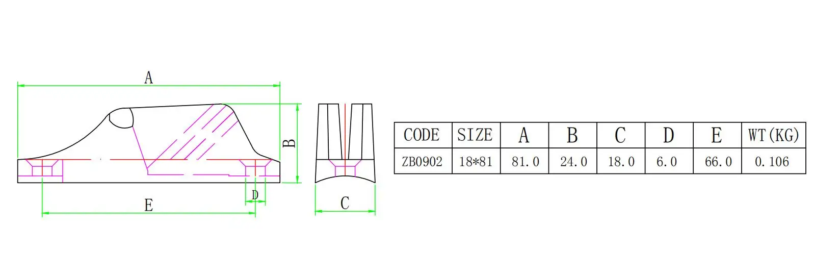 Description Picture 3 of itemMarine Hardware 316 Stainless Steel Sailing Clip Rope