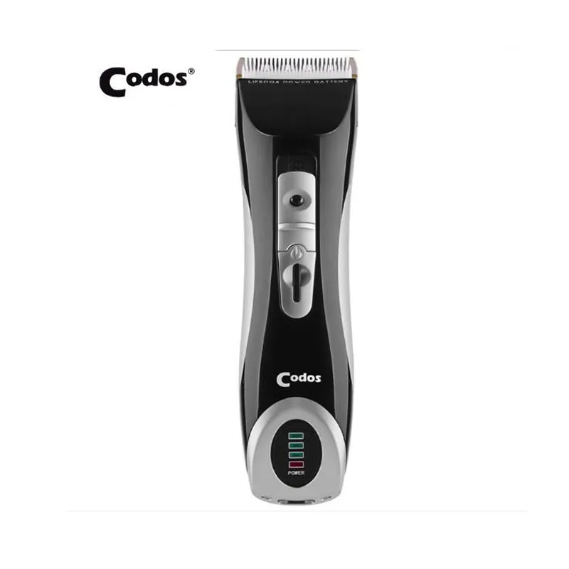 codos Hair Trimmer professional rechargeable Hair Clipper haircut beard  trimmer LED low noise 4 level barber clipper
