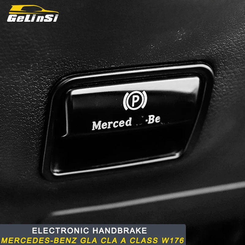 Для Mercedes benz A class GLA CLA w176 авто электронная рамка тормоза рамка накладка наклейка аксессуары