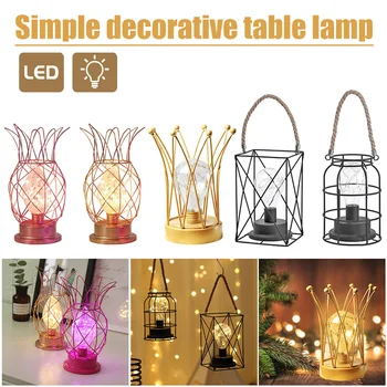 

Night Light Lovely Pineapple Shape Lamp Office Decor Lamp Desk Light LED Desk Light Bedside Night Lamp Decor Dropshipping