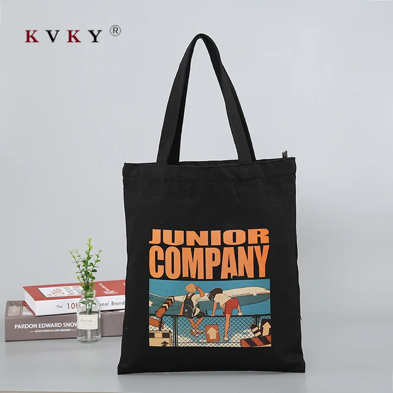 

Large Capacity Canvas Shoulder Bags for Woman 2019 Cotton Shopping Bags Soft Handbag Casual Cloth Tote Bags Ladies Bags Shopper