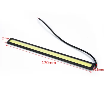 

6pcs 12V Car COB LED White Strip Light Bar Auto Driving Lamp 500LM 6000K-7000K