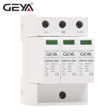 GEYA 2P 3P PV SPD DC 600V 1000V 20KA-40KA Защита от перенапряжения защитное Низковольтное устройство для разрядки на din-рейку