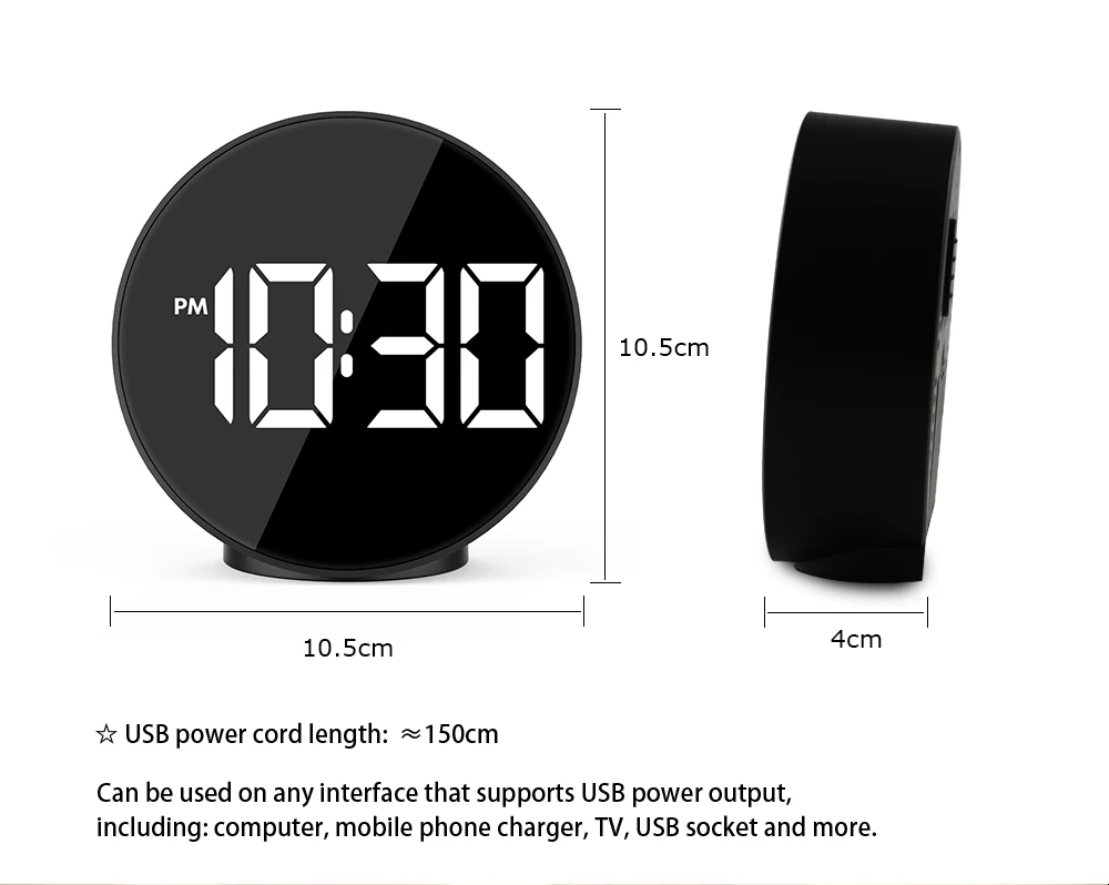 Digitale Wekker светодиодный Голосовое управление ночной электроник Horloge Grote Tijd температура домашний декор Tafel Klok Wake Up светильник