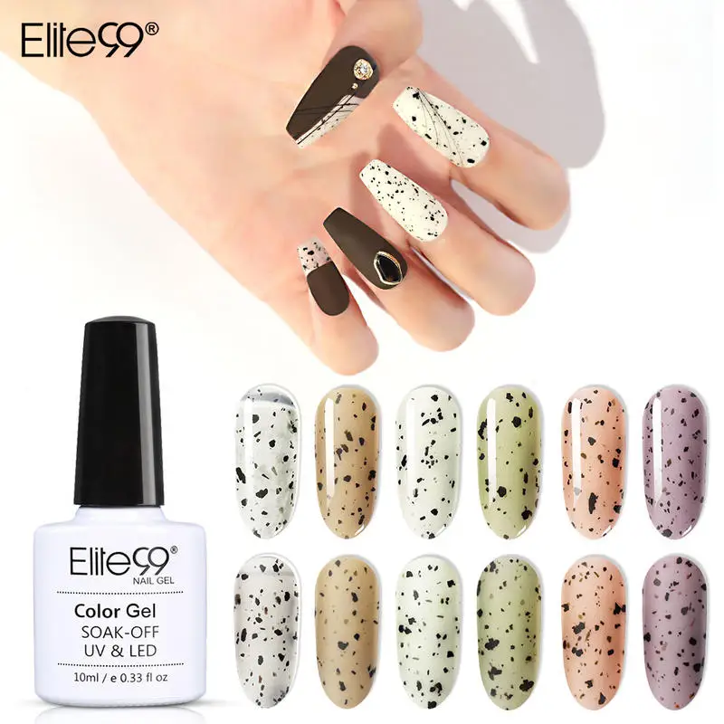 Elite99 Egg Effect Gel Nail Polish Varnishes For Nails Art Eggshell Hybrid Design Base And Top Coat For Gel Polish 10ml Nail Gel Aliexpress