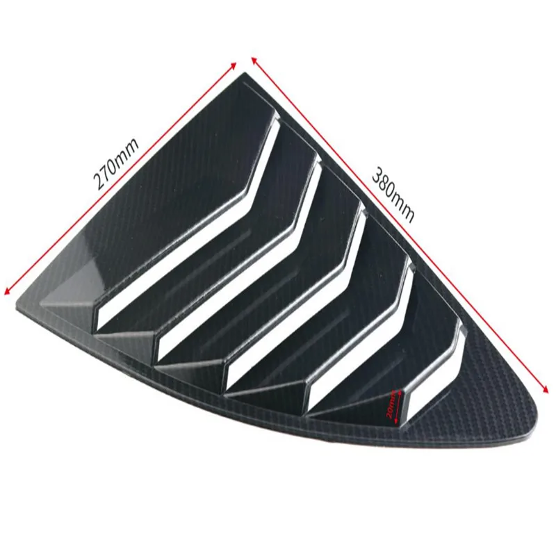 Задние жалюзи на четверть окна 2 шт./компл. спойлер панель для Scion FRS Subaru BRZ Toyota 86 GT86