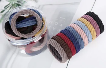 

DHL 200bag 20pcs/bag High Resilience Seamless Overstriking Hair Accessories Girls Women Elastic Headwear