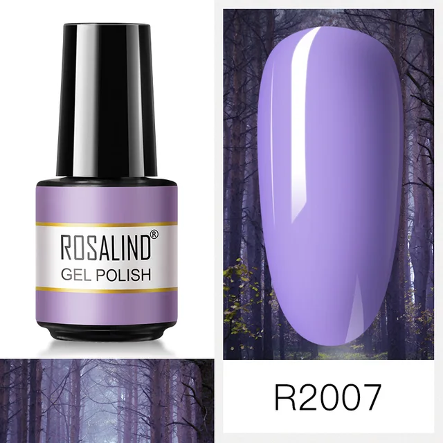 ROSALIND Nail Art 7ML Gel Polish 80 Color For Manicure Design UV Nail Polish Gel Lacquer Soak Off Semi Permanent Gel Nail Polish RAR2007