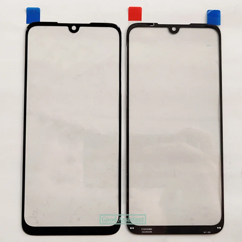 Черный 6,3 дюймов для Xiaomi Redmi Note 7 Redmi Note7 Pro Global touch screen стекло внешняя Замена объектива(без кабеля