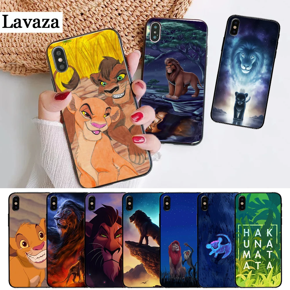 62F hakuna matata Король Лев силиконовый чехол для iPhone 5 5S SE 2020 6 6S 7 8 Plus X XS XR 11 Pro Max|Бамперы| |