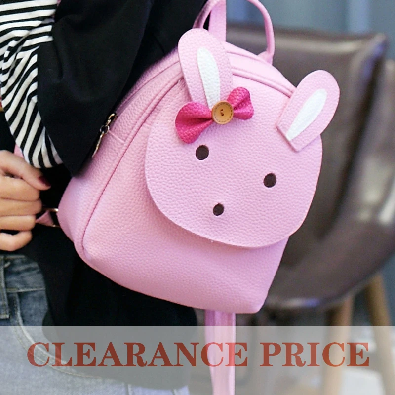 CLEARANCE PRICE Cute Cartoon Bag Small Kid Girls' Backpack Children Backpacks For Teenage Girls Child School Bags PU Leather | Отзывы и видеообзор -32781185685