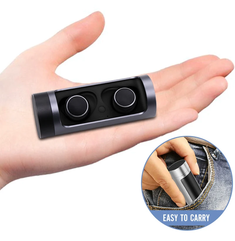 Наушники-вкладыши TWS touch binaural bluetooth-гарнитура 5,0 Беспроводная мини невидимая Спортивная Беговая гарнитура универсальные наушники IPX6 водонепроницаемые