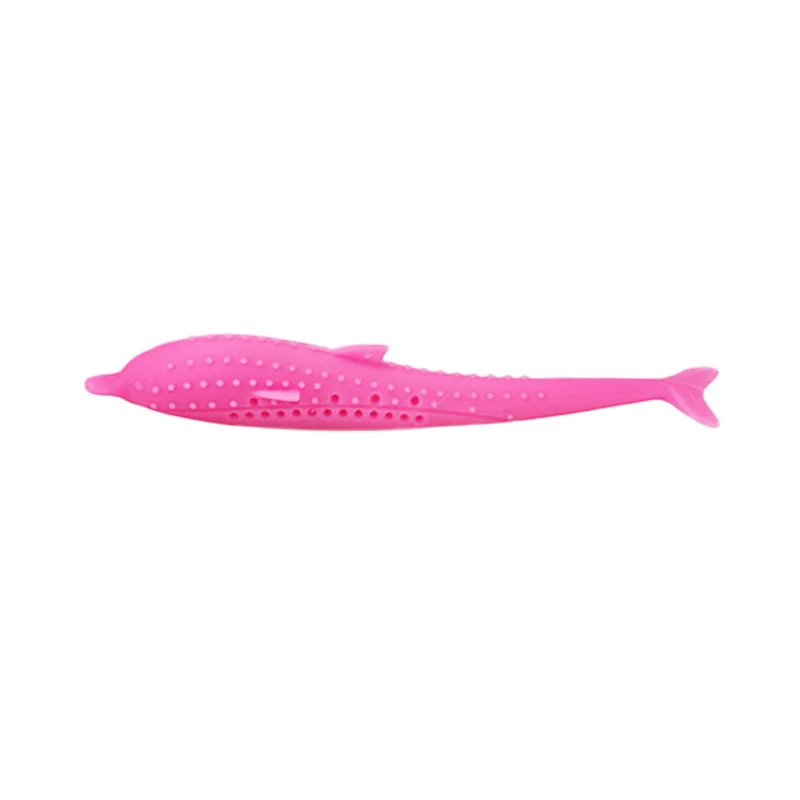 Pink Игрушка для жевания кошек Мягкие силиконовые рыбы форма кошка игрушка для кота Многофункциональная игрушка для домашних животных чистые зубы зубная щетка игрушки для кошек - Цвет: Pink