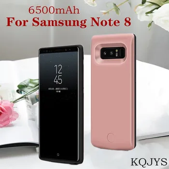 

KQJYS 6500mAh External Power Bank Battery Charger Case For Samsung Note 8 Portable Charging Cover For Galaxy Note 8 Battery Case