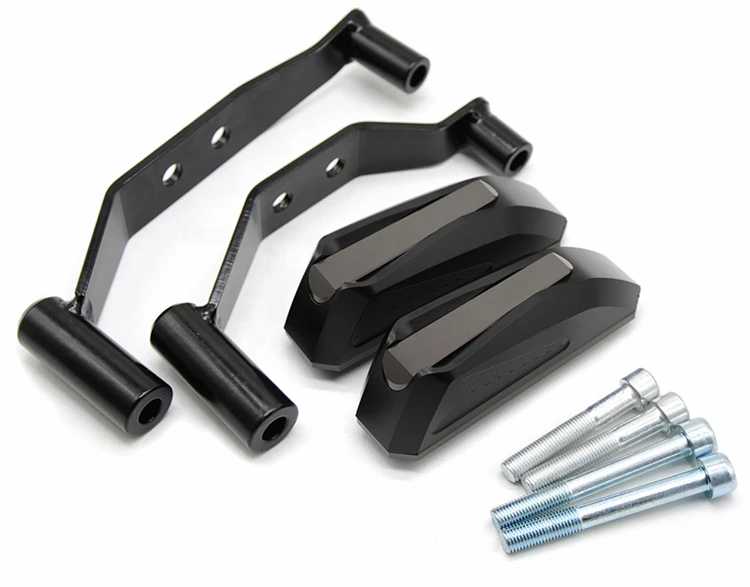 Motorcycle aluminum alloy Accessories bumper body anti-fall block protection block For Kawasaki Z900