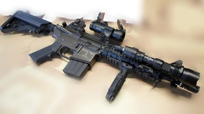 Night Evolution Airsoft M961 тактический фонарь для ружья Охота фонарик Softair Linterna фонарик винтовка Arma оружейный фонарь NE04009