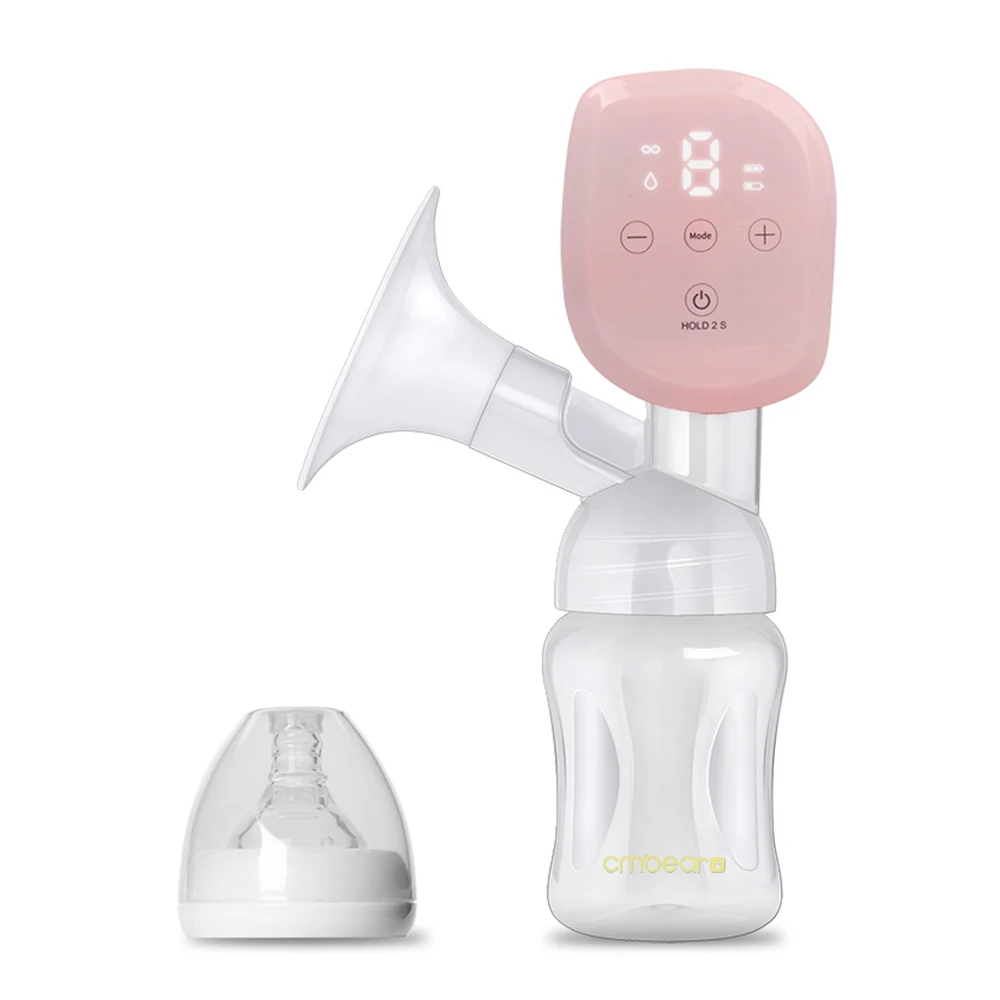 

Cmbear ZRX - 0901 Electric Breast Pump Personal Portable Rechargeable LED Display Bottle Teat Anti-Reflux Electric Breast Pump