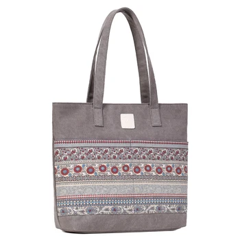 

Ladies Shoulder Bags Fashion Trend Casual Ethnic Style Tote Bags Women Bags Canvas Bags Handbags Shopping Bags