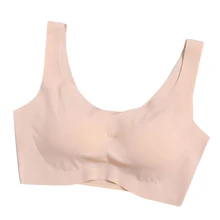 Женский Повседневный однотонный Воздухопроницаемый спортивный бюстгальтер ropa mujer, бесшовный удобный бюстгальтер для фитнеса