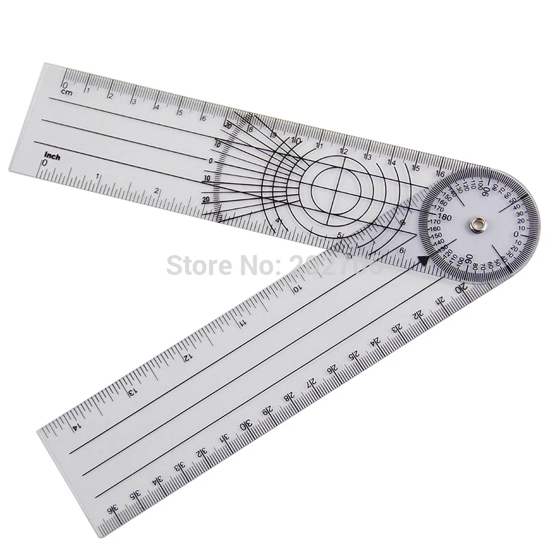 1PC-Professional-360-Degree-Medical-Ruler-Multi-Ruler-Goniometer-Angle-Spinal-Ruler-Spinals-Goniometer