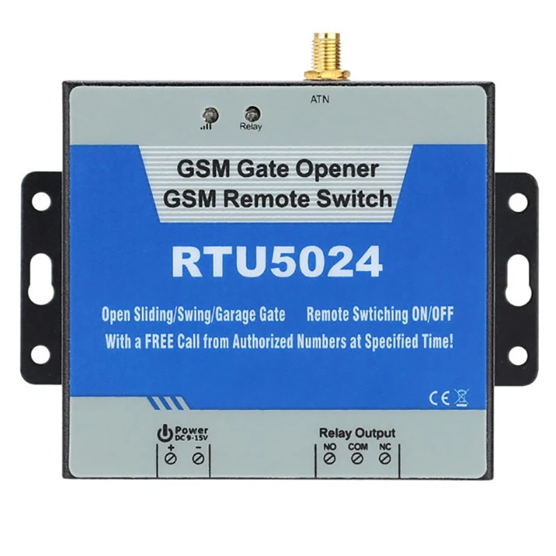 RTU5024 ворот реле дистанционный переключатель gsm Управление двери доступа Беспроводной открывания двери с помощью бесплатного звонка 850/900/1800/1900 МГц