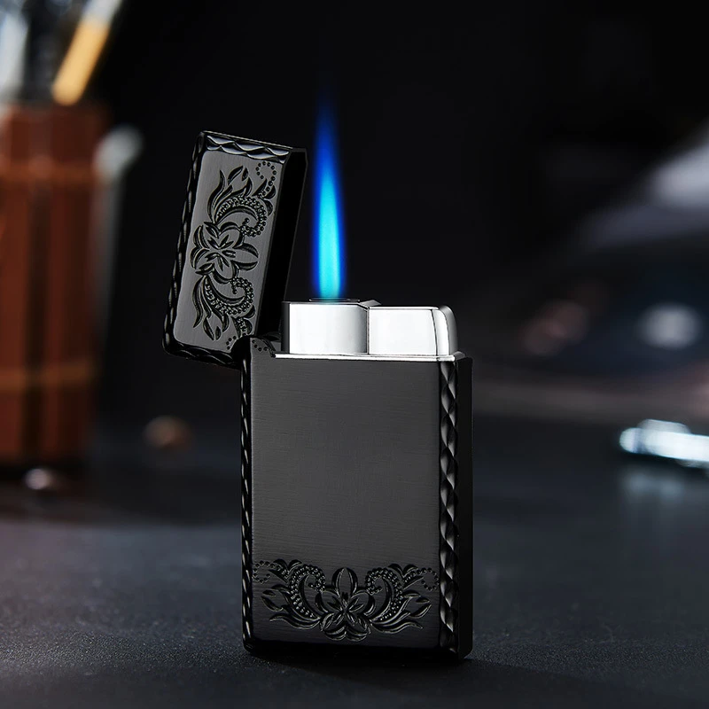 Mindst Margaret Mitchell Spis aftensmad 2020 New 1300C Blue Flame Butane Turbo Lighter Square Mini Gas Lighter  Metal Lighters Smoking Accessories Cigarettes Lighters|Cigarette Accessories|  - AliExpress