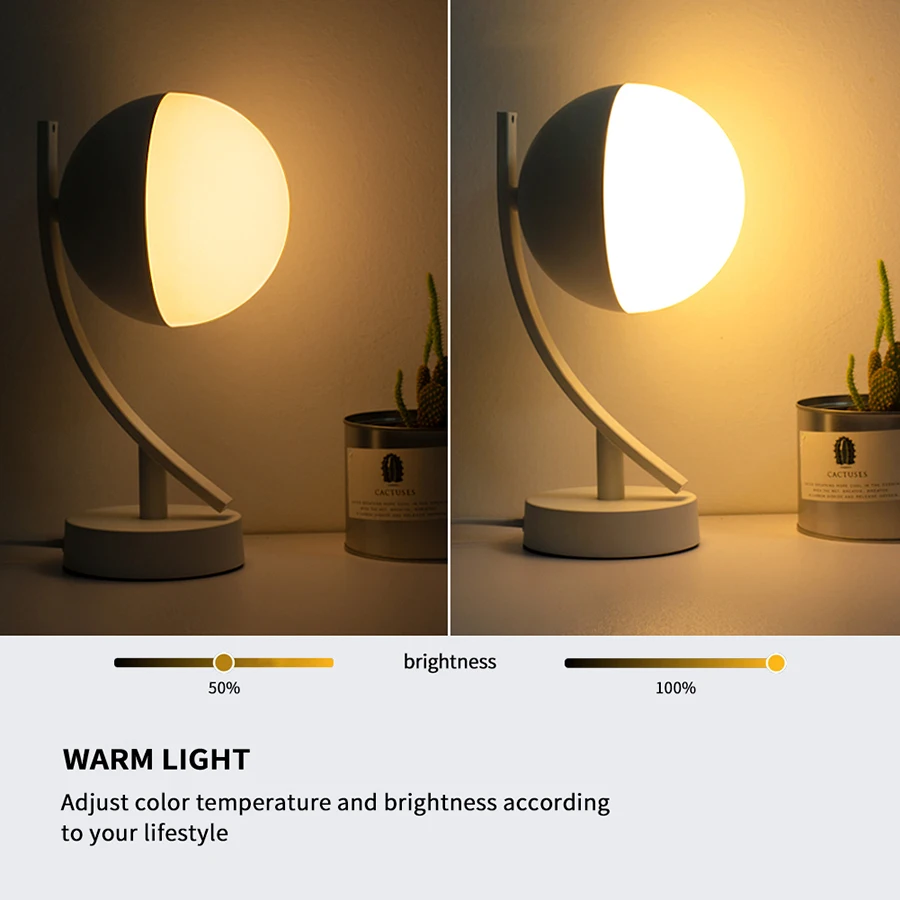  7W Led Smart Voice Control Night Light RGB Wifi APP Remote Dimmable Table Light For Google Home Ama