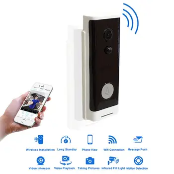 

2019 New Smart WiFi Video Doorbell Camera 720P Wireless Intercom Remote Monitoring System