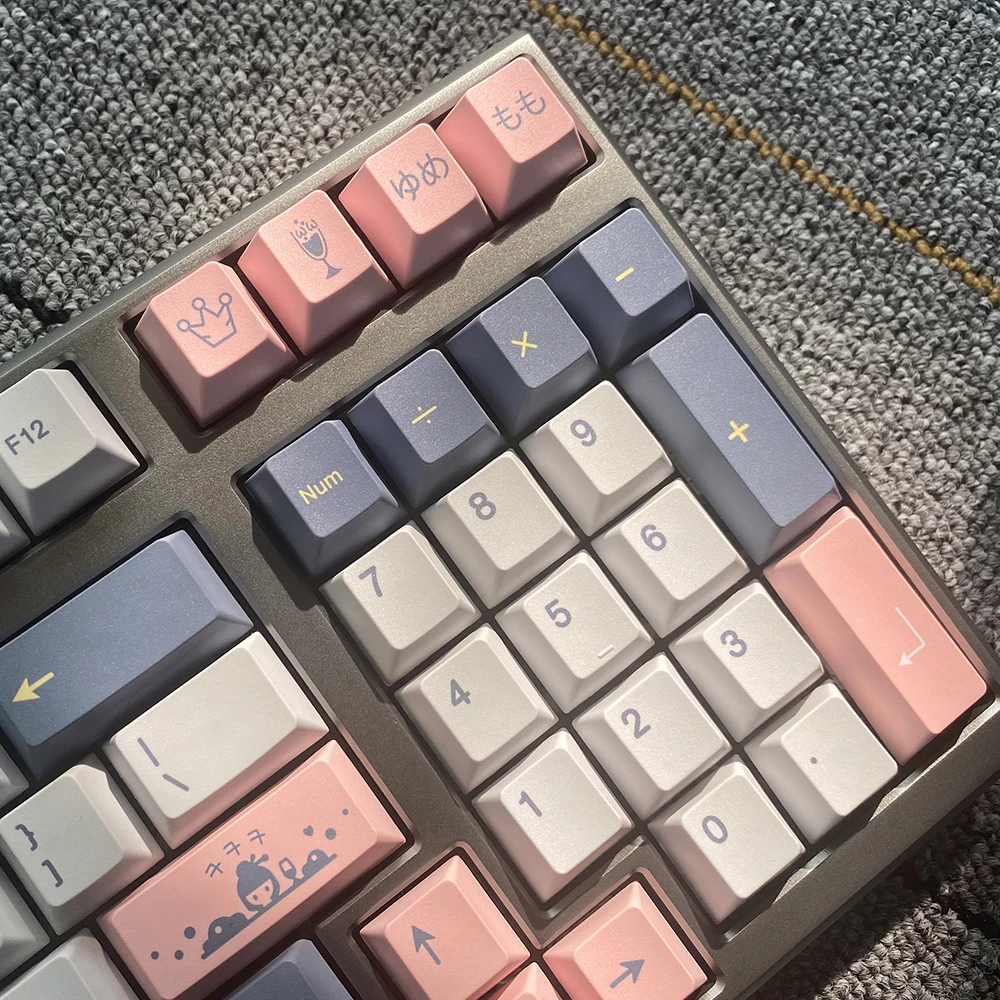 GmkKey Momo Yume Keycap Set Cherry Profil Pbt Keycaps Mx Kapcsolókhoz
