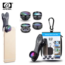 Fisheye Lens for iPhone Android Pixel Samsung with Travel case┃iPhone Camera Lens Set┃iPhone Lens Monocle Macro Lens Samsung with Travel case┃iPhone Camera Lens Set┃Fisheye Lens for iPhone