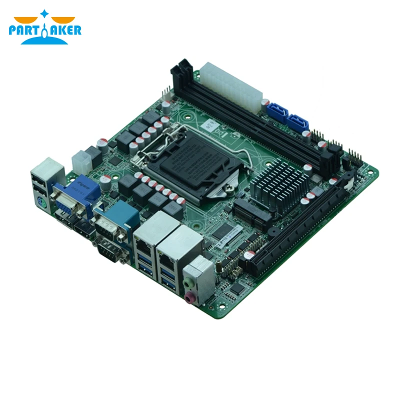Причастником ITX-P110 dual LAN DDR4 4 USB3.0 Промышленная материнская плата Mini ITX материнская плата LGA1151