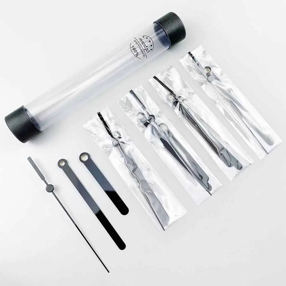 MCDFL 포인터 벽 시계 홈 화살표 메커니즘에 대 한 장식 된 긴 손 시계 DIY 석 영 부품 주방 시간 침실 장식