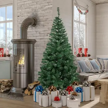 

Christmas Tree Artificial Decoration LED Light with Solid Metal Legs for Home Party New