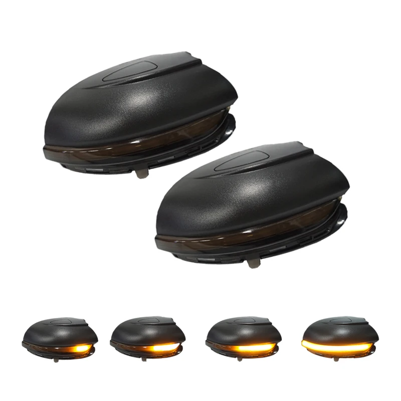 2 единицы для VW Golf MK6 GTI 6 R line Touran indicador de espejo lateral intermitente dinámico Volkswagen VI R20 luz L |