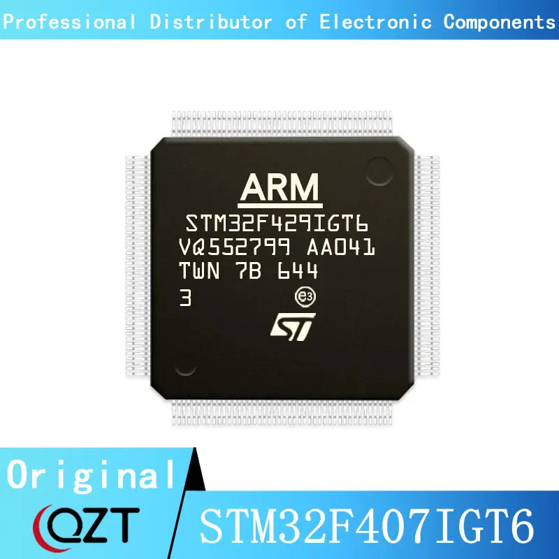10pcs/lot STM32F407 STM32F407IG STM32F407IGT6 LQFP176 Microcontroller chip New spot new stm32f407igt6 stm32f407zgt6 stm32f407vet6 stm32f407vgt6 stm32f407ig stm32f407zg stm32f407ve stm32f407vg stm ic mcu chip lqfp