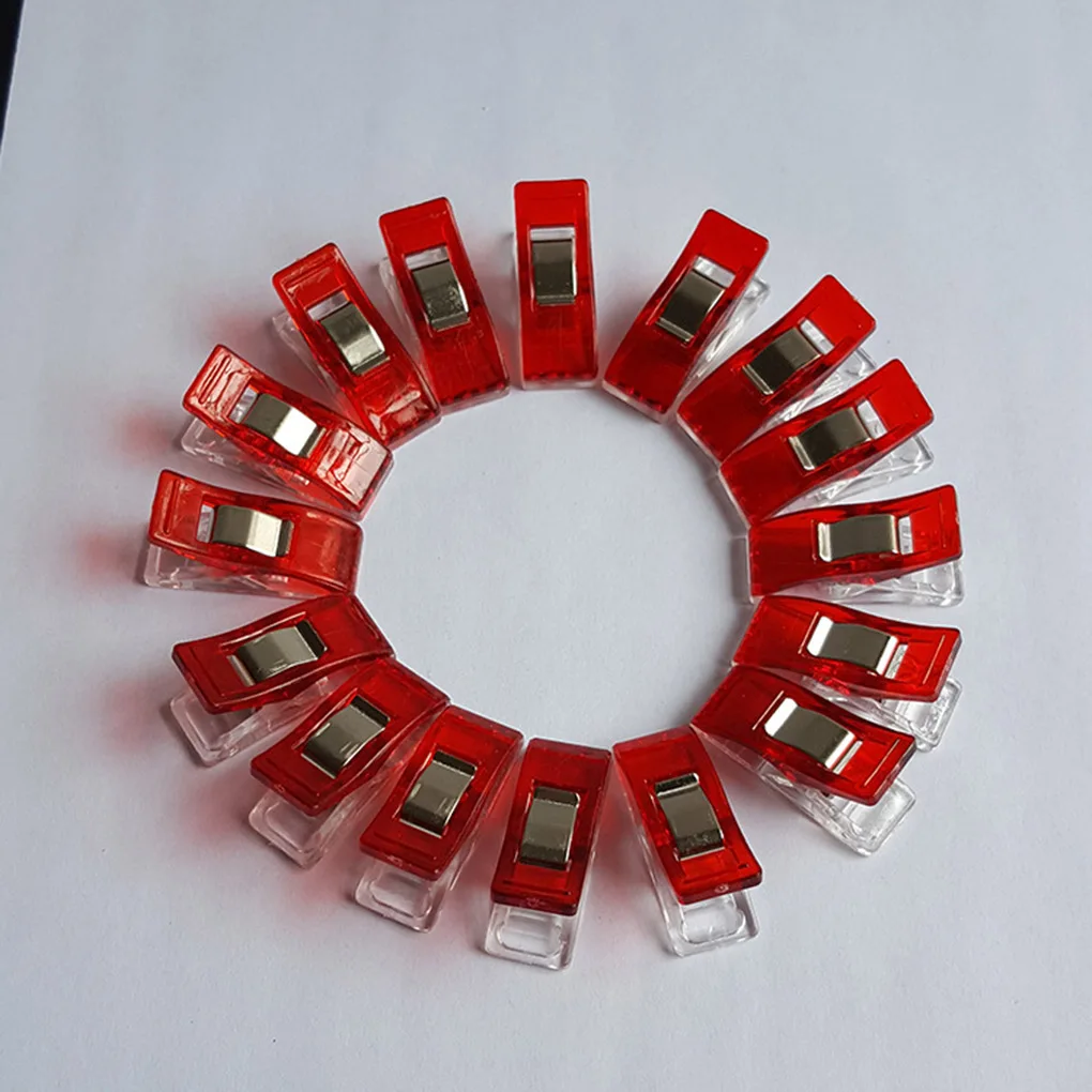 50pcs/set Candy Color Clothes Pins Pegs Hanging Clothespin Photo Clips Random Color