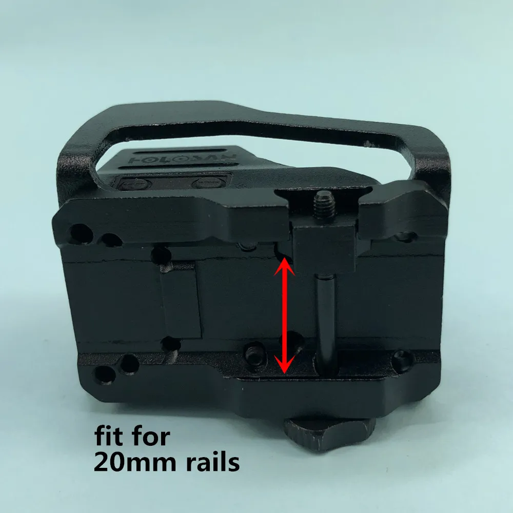 Солнечная мощность Red Dot Reflex Sight Trijicon Docter RMR для охотничьего прицела тактический прицел с креплением для Пикатинни 20 мм рельсы